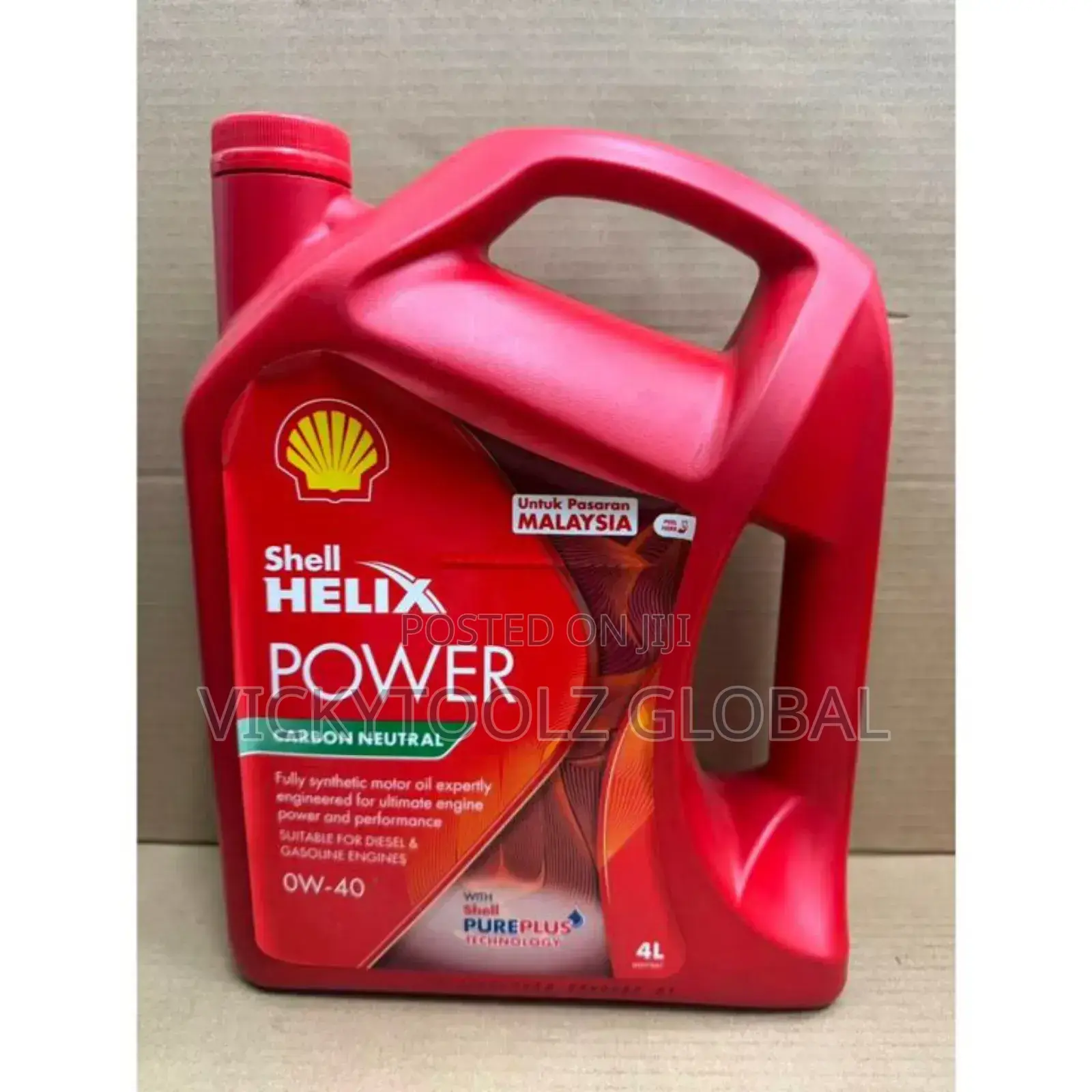 Shell Helix Power Ow-40 Carbon Neutral Motor Oil 4litres