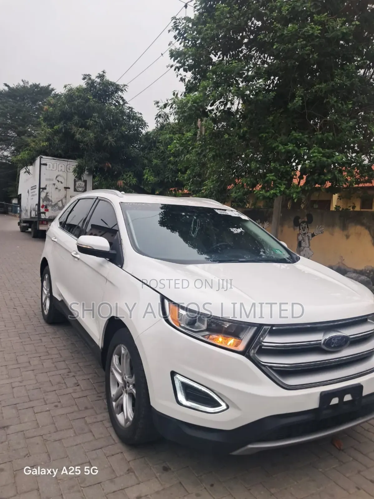 Ford Edge Titanium 4dr SUV (2.0L 4cyl Turbo 6A) 2015 White