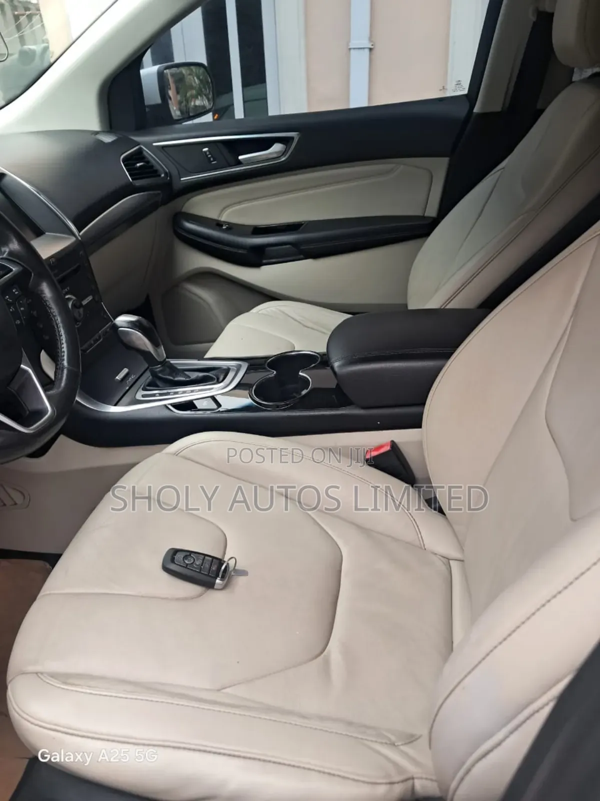 Ford Edge Titanium 4dr SUV (2.0L 4cyl Turbo 6A) 2015 White