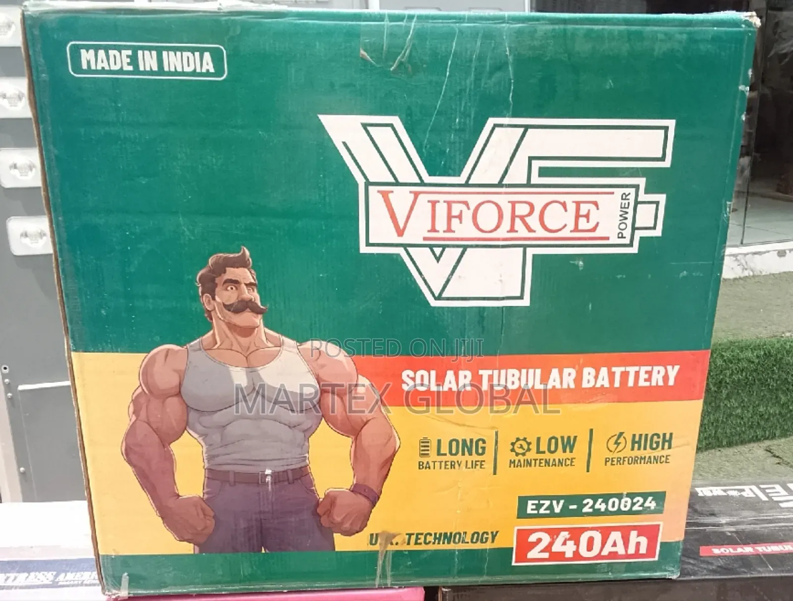 Solar Tubular Battery 12v/220ah