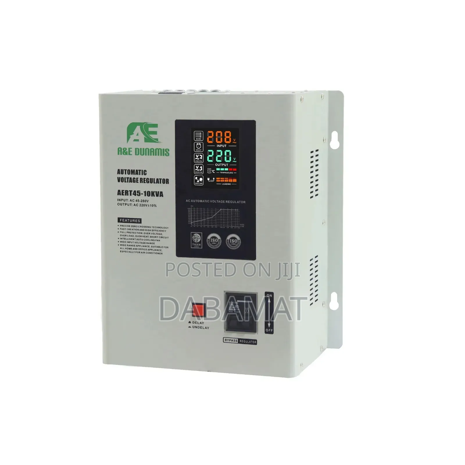 10kva Relay Automatic Voltage Regulator