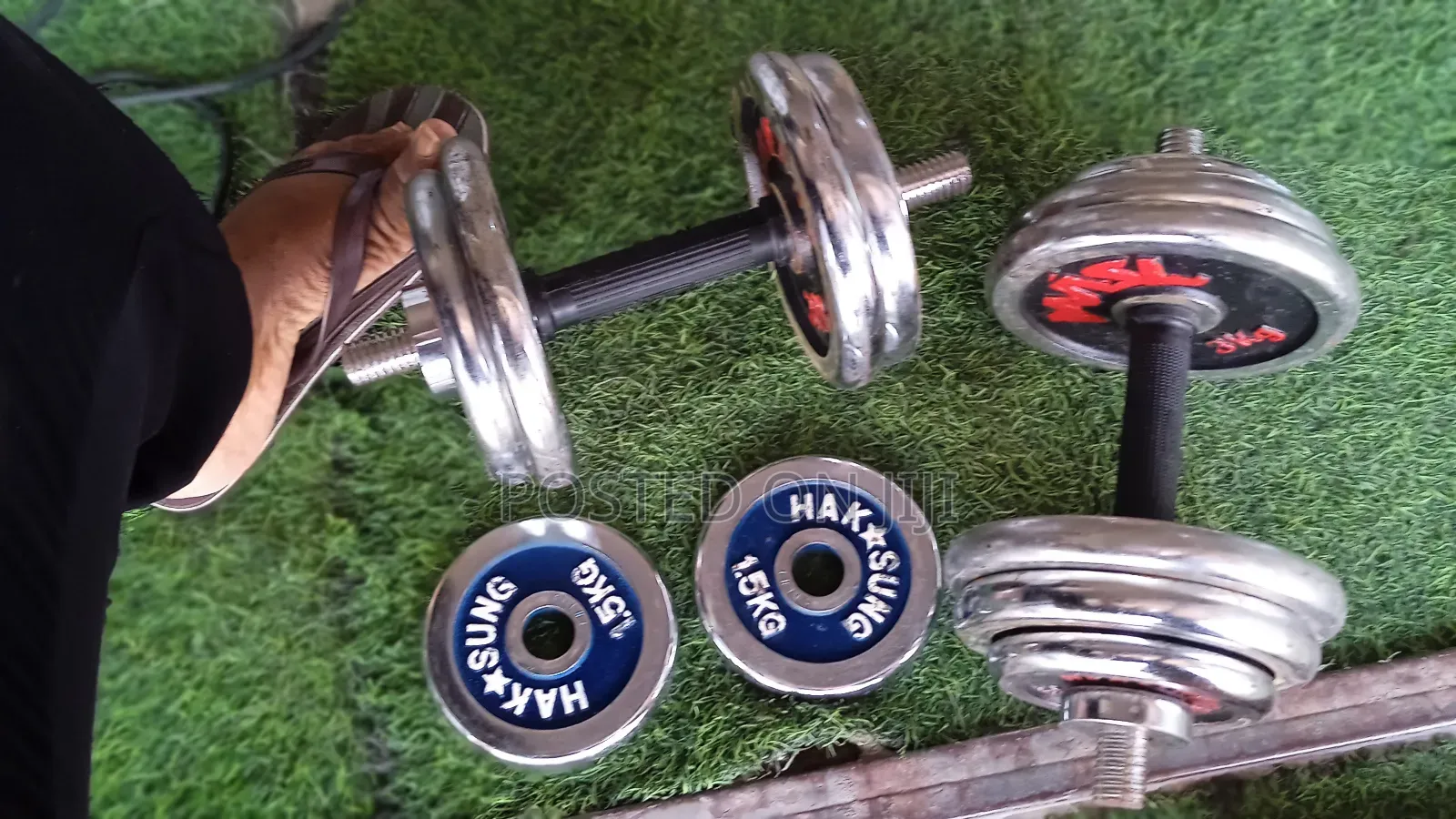 30kg Adjustable Dumbbells