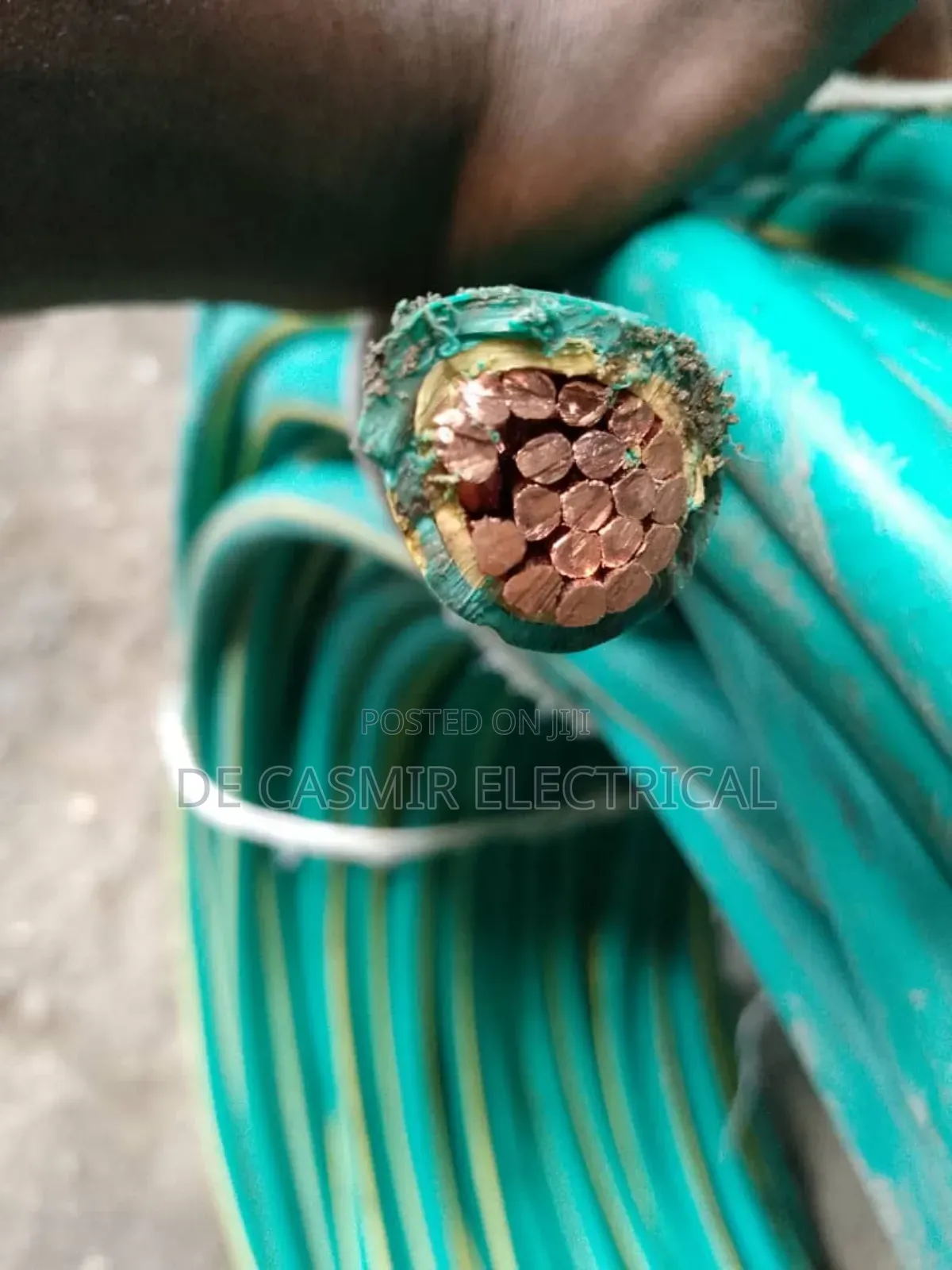 1x120mm2 Grean And Yellow Art Cable