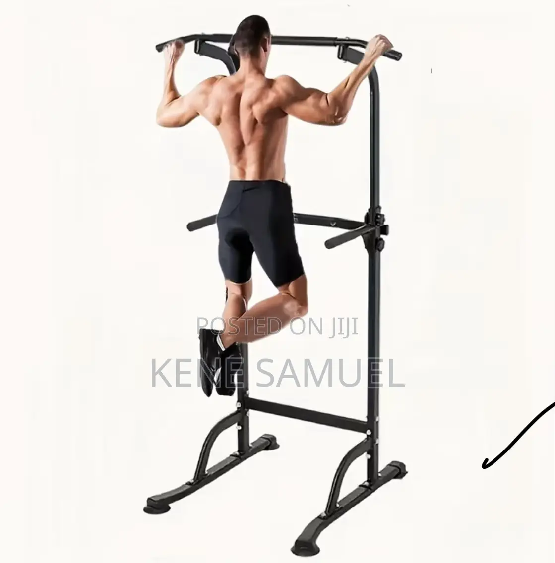 Power Tower Pull Ups and Dip Station