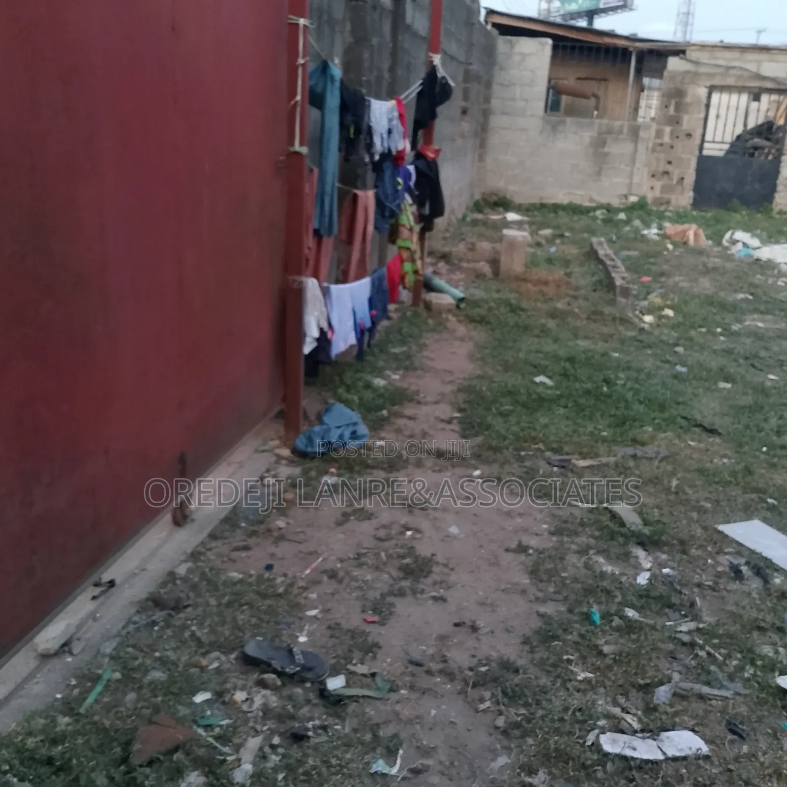 A Fenced Gated 50ft by 70ft in an Estate at Oko Oba