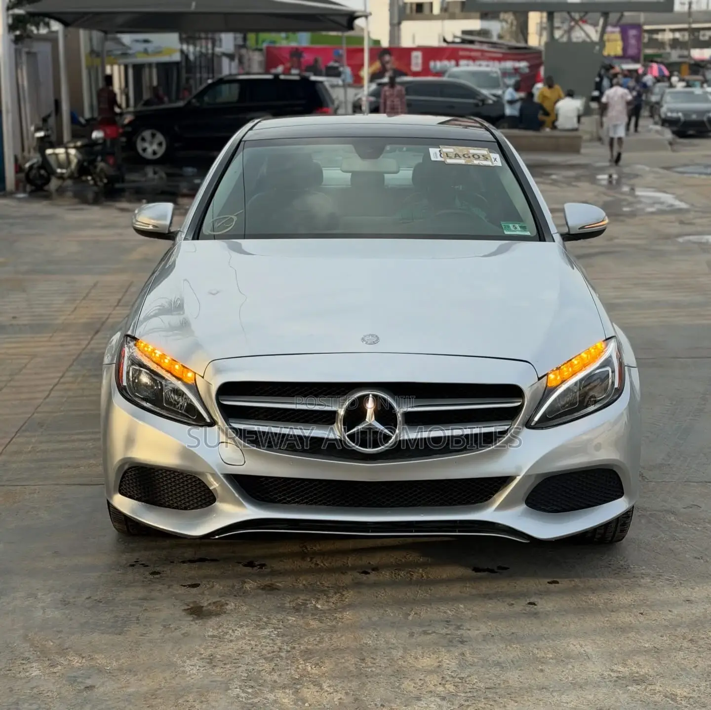 Mercedes-Benz C300 2015 Silver