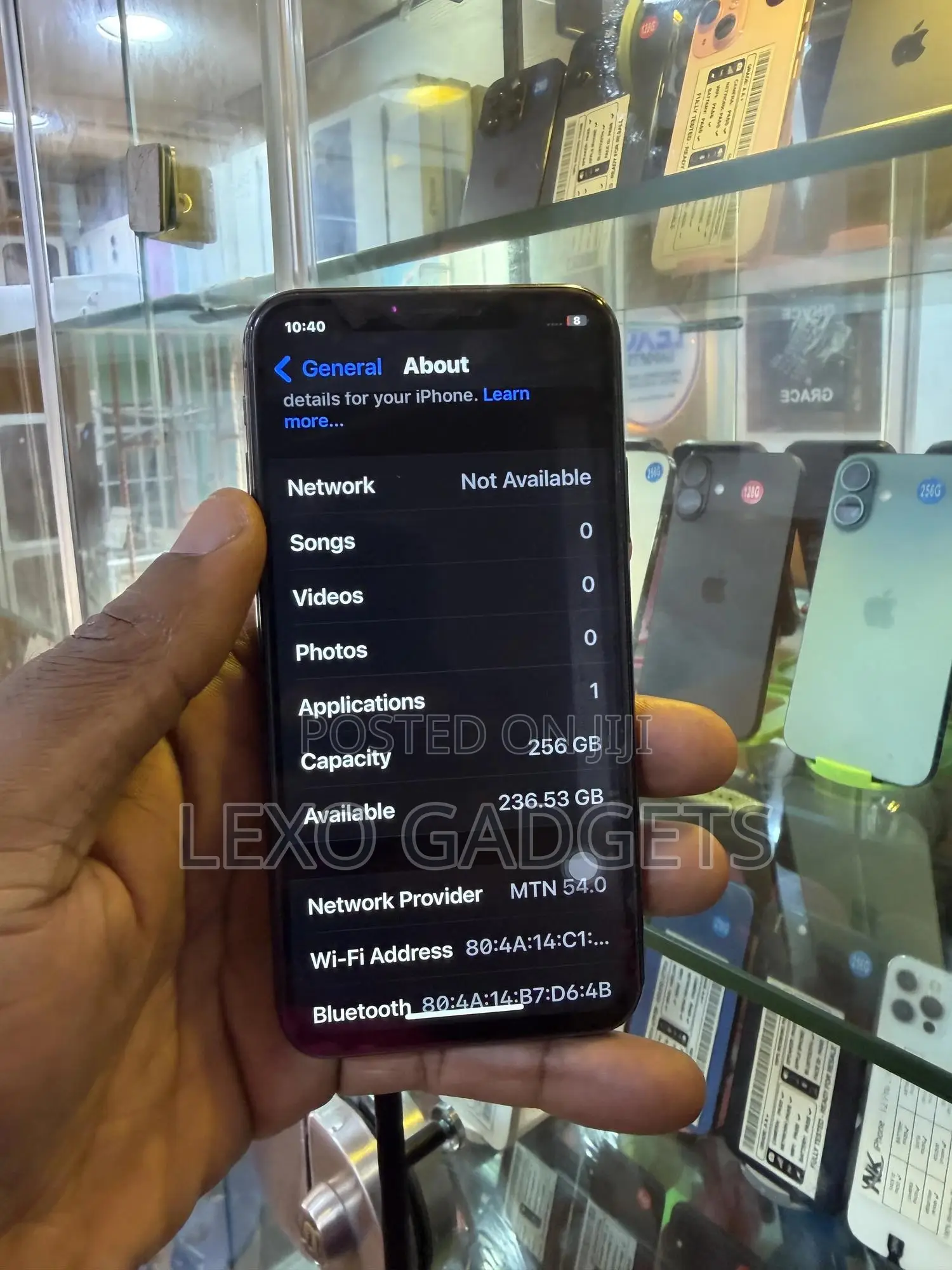 Apple iPhone X 256 GB Black