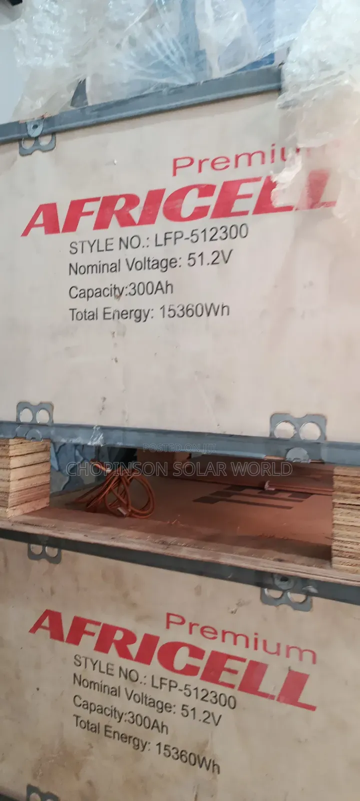 Solar Energy Afre Cell Lithium Ion Battery 15kwh/51.2votts