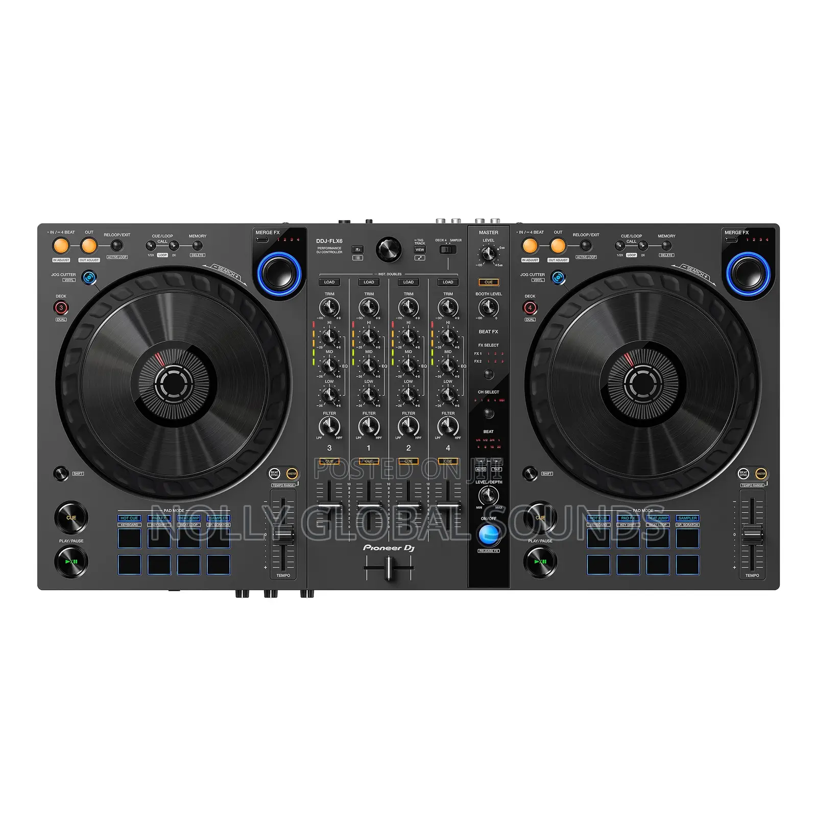 Pioneer Dj Ddj-flx6-gt 4-deck Rekordbox And Serato Dj Controller