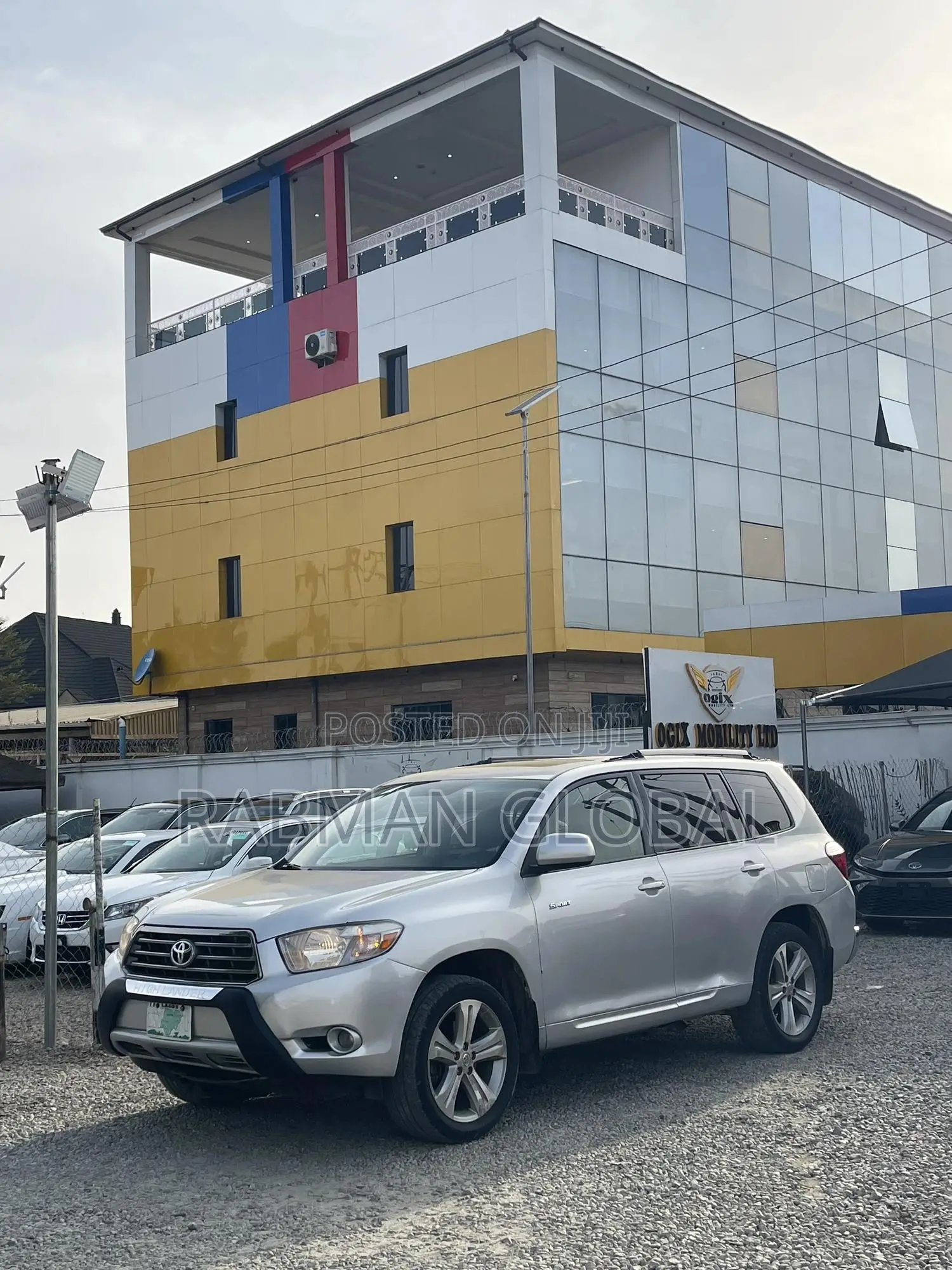 Toyota Highlander Sport 2008 Silver