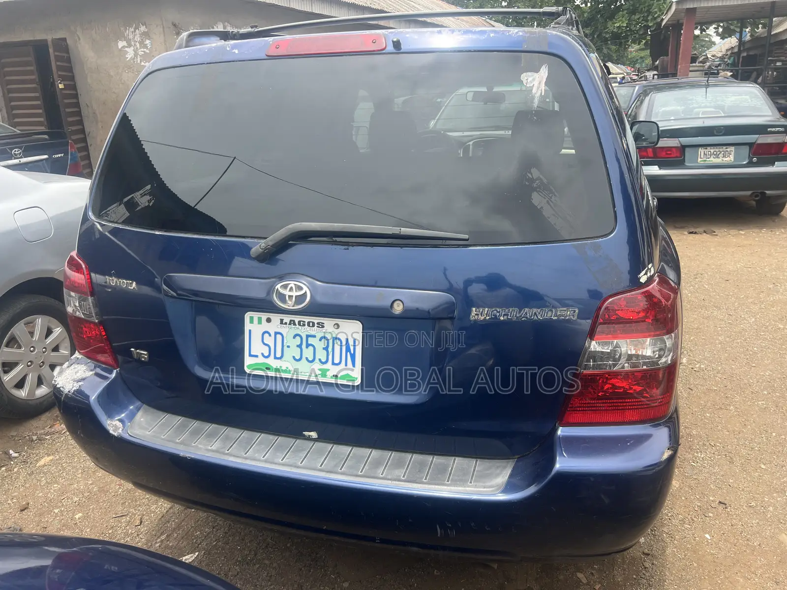 Toyota Highlander 4x4 2005 Blue