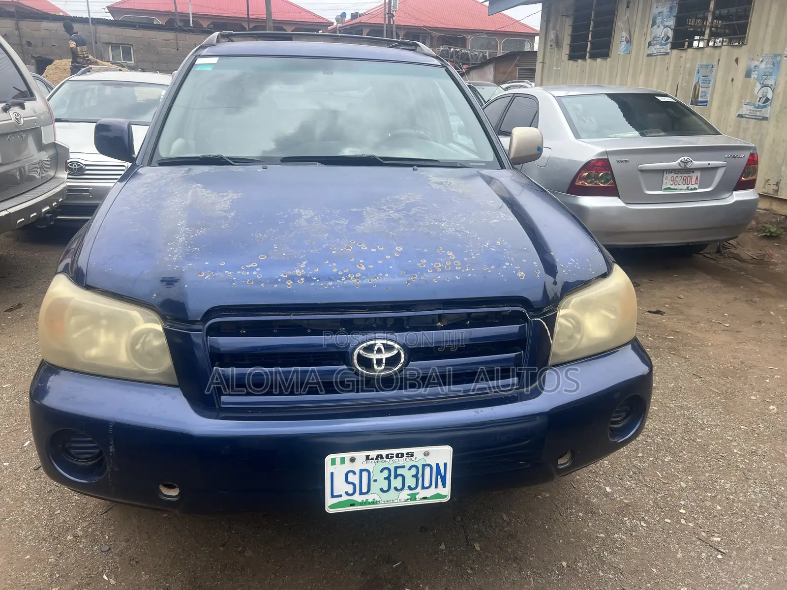 Toyota Highlander 4x4 2005 Blue