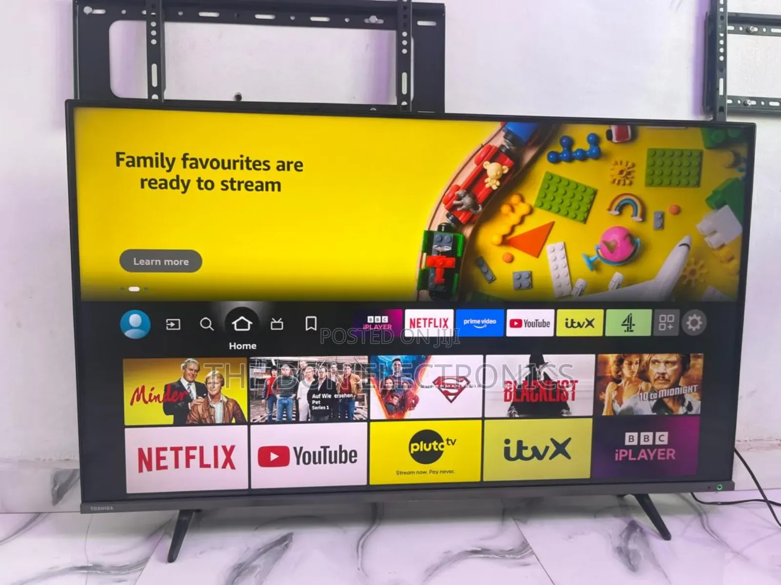 Toshiba 50" Smarttv: Immerse in Qled Brilliance Fire Tv Smartness