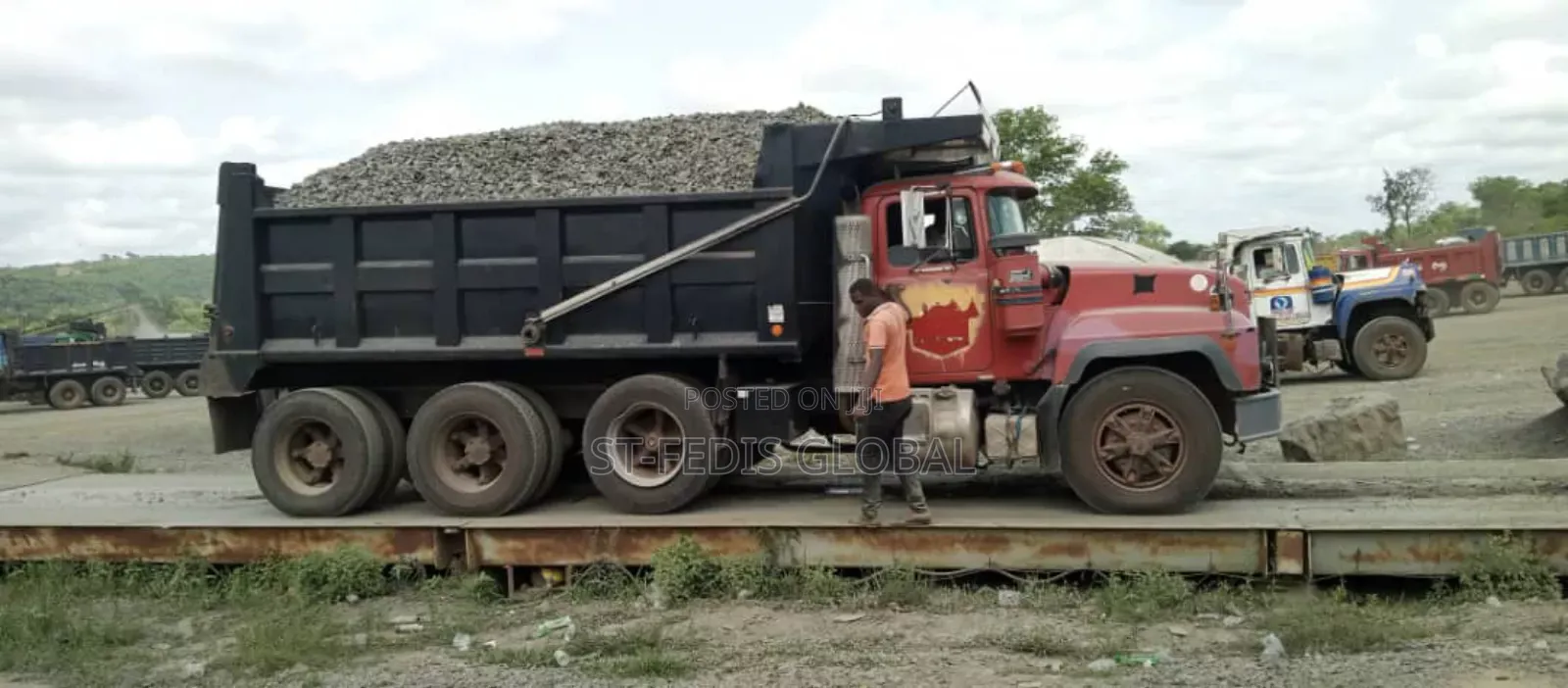 Truck Load of Granite Chippings