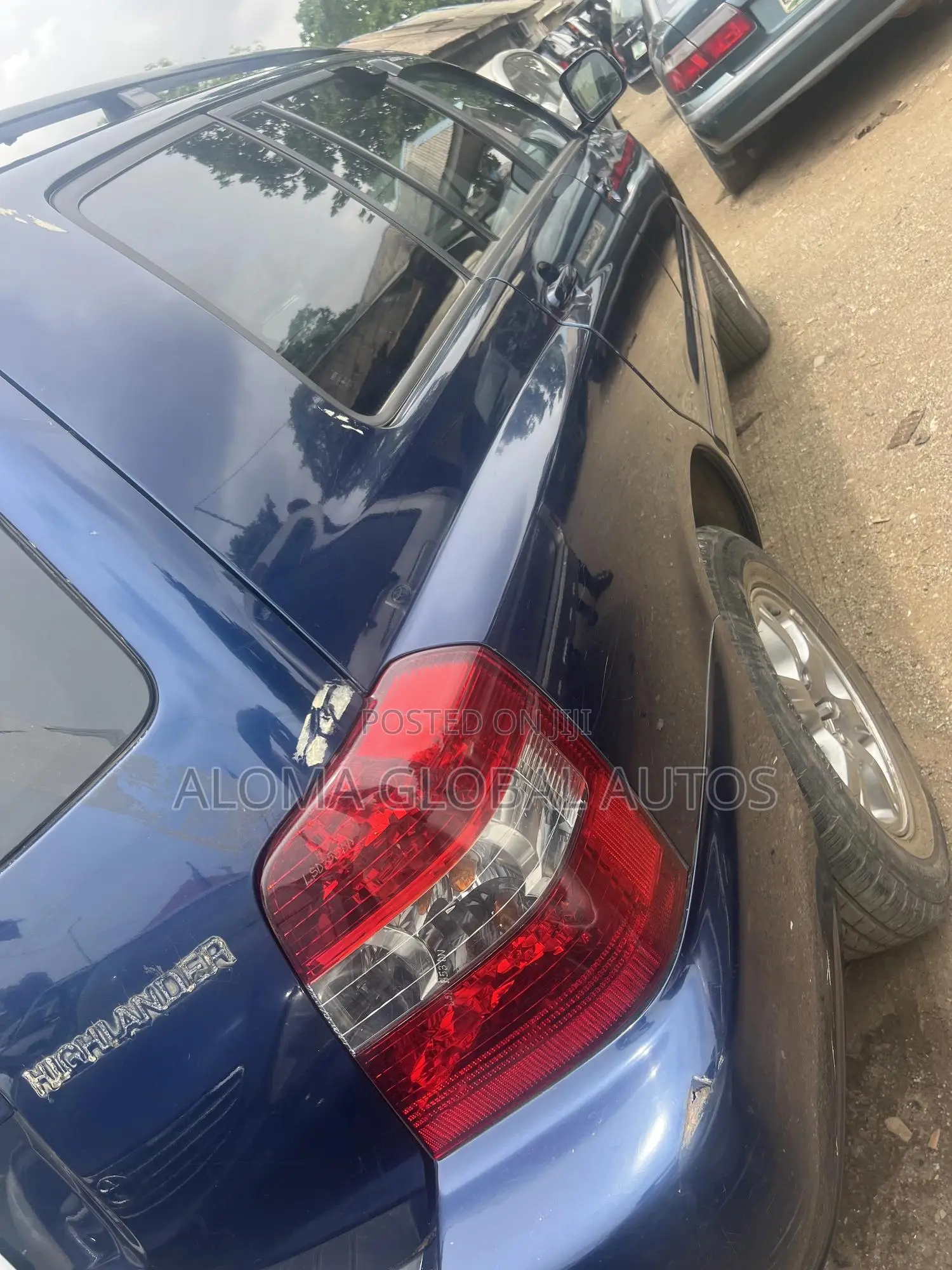 Toyota Highlander 4x4 2005 Blue