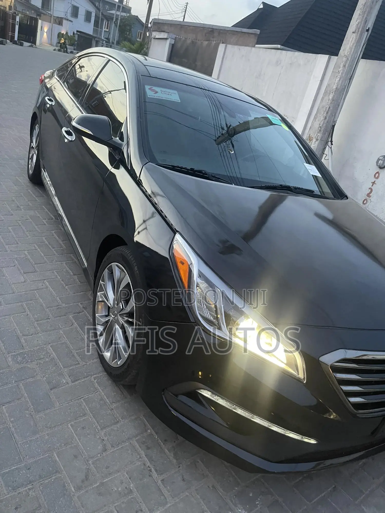 Hyundai Sonata 2015 Black