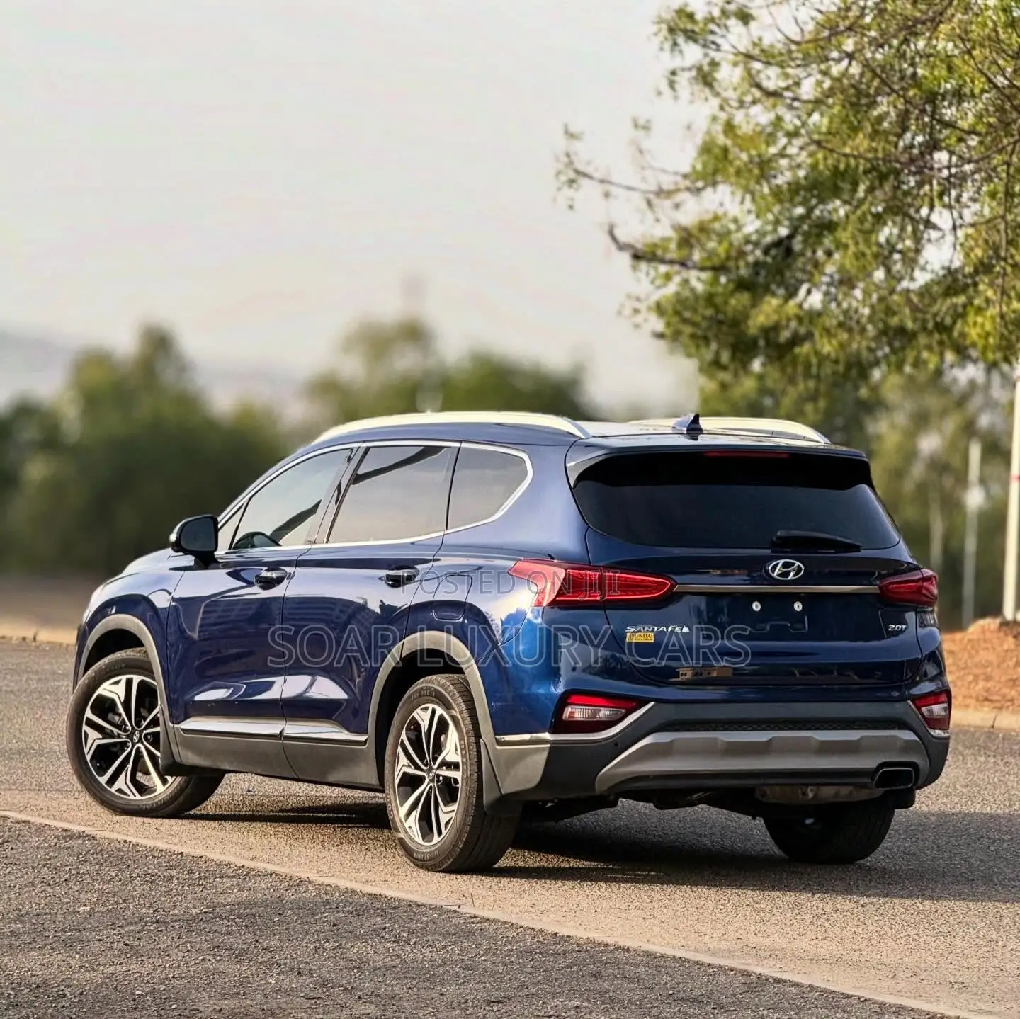 Hyundai Santa Fe Limited 2.0T AWD 2020 Blue