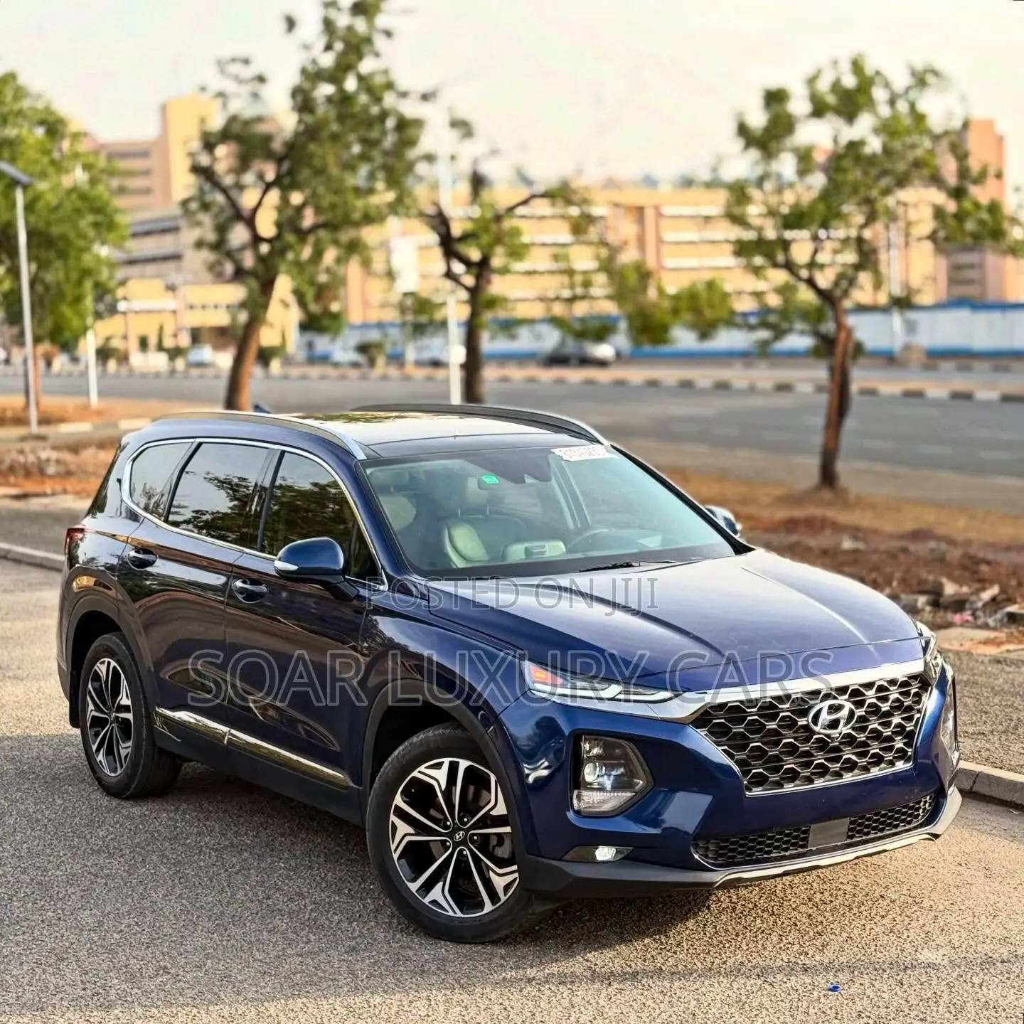Hyundai Santa Fe Limited 2.0T AWD 2020 Blue
