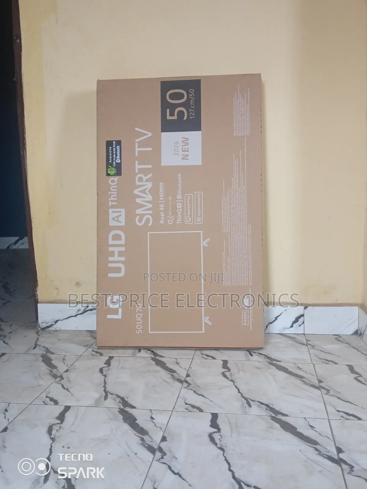 Lg 50 Inches Smart Tv With Built-in Apps and Wifi