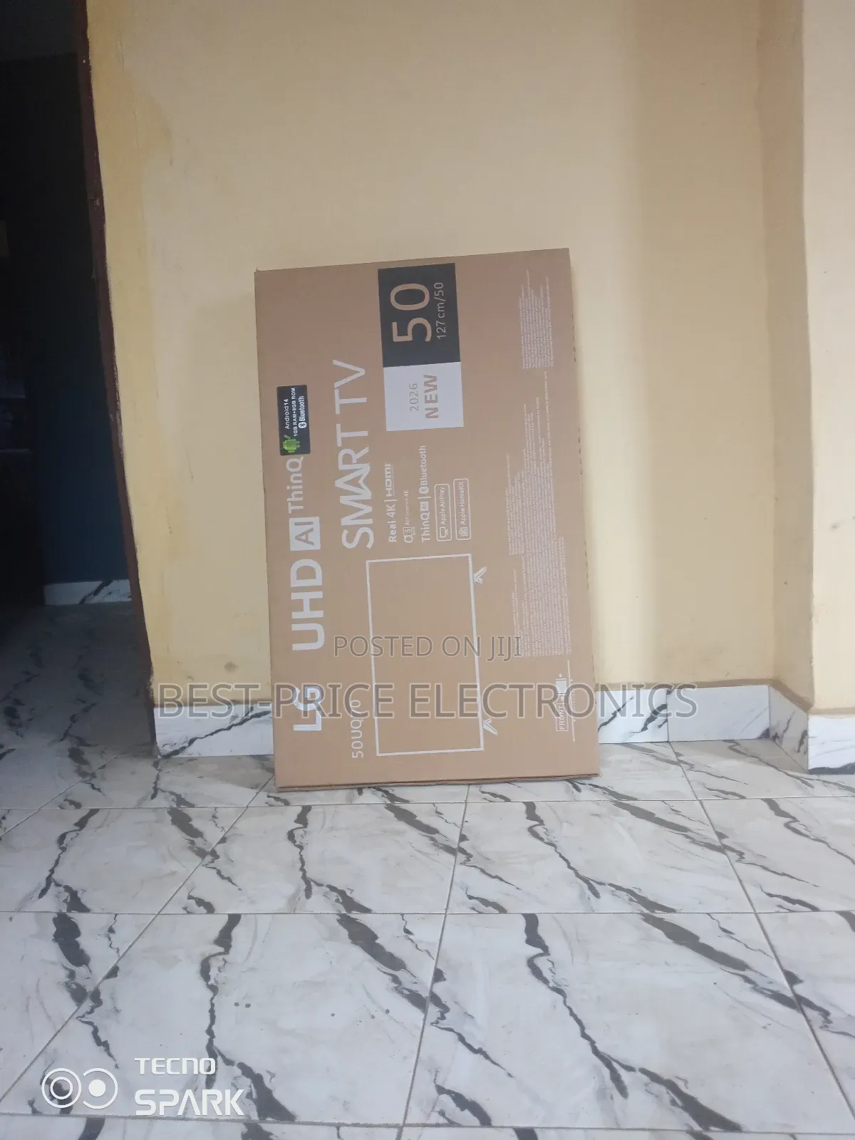 Lg 50 Smart Android Tv With Netflix and Youtube Videos