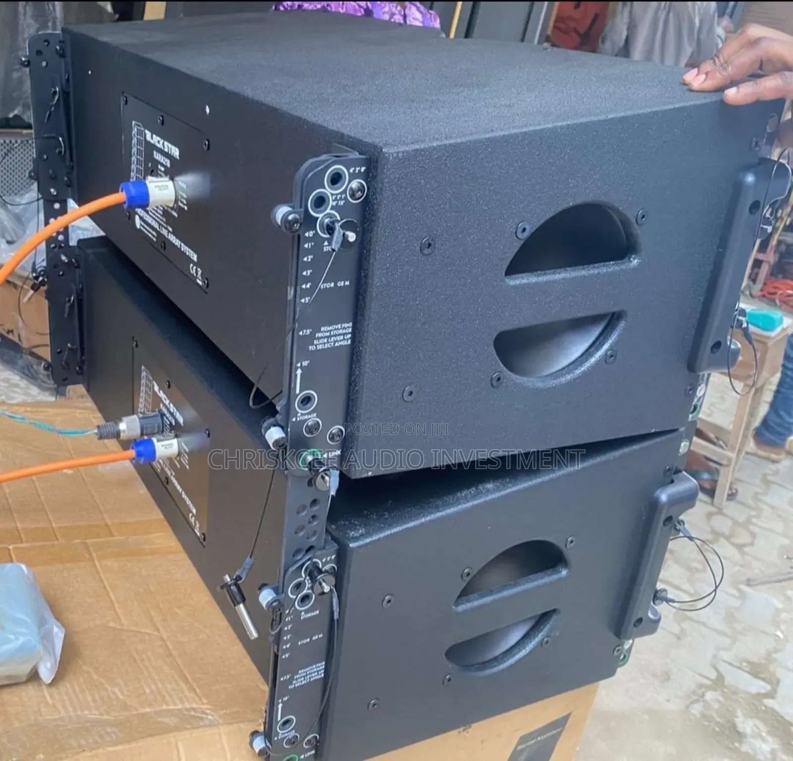 Black Star Kara210 Passive Line Array Speaker -Pair