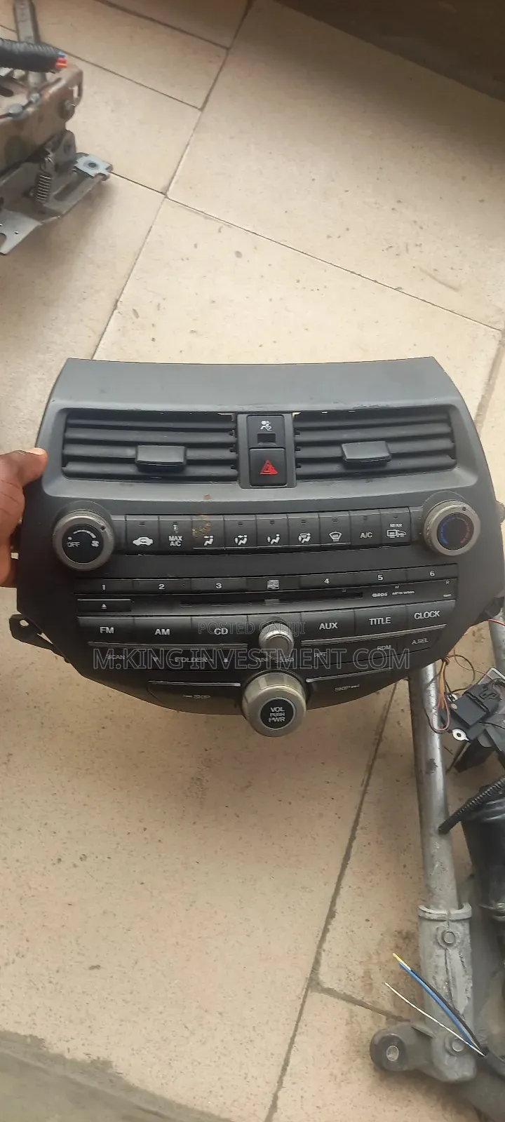 One Loader Radio 2008/2012 Honda Accord