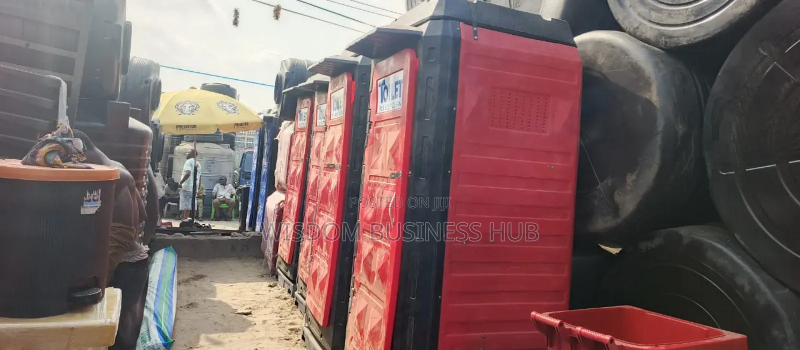 Mobile Toilet.For Camps