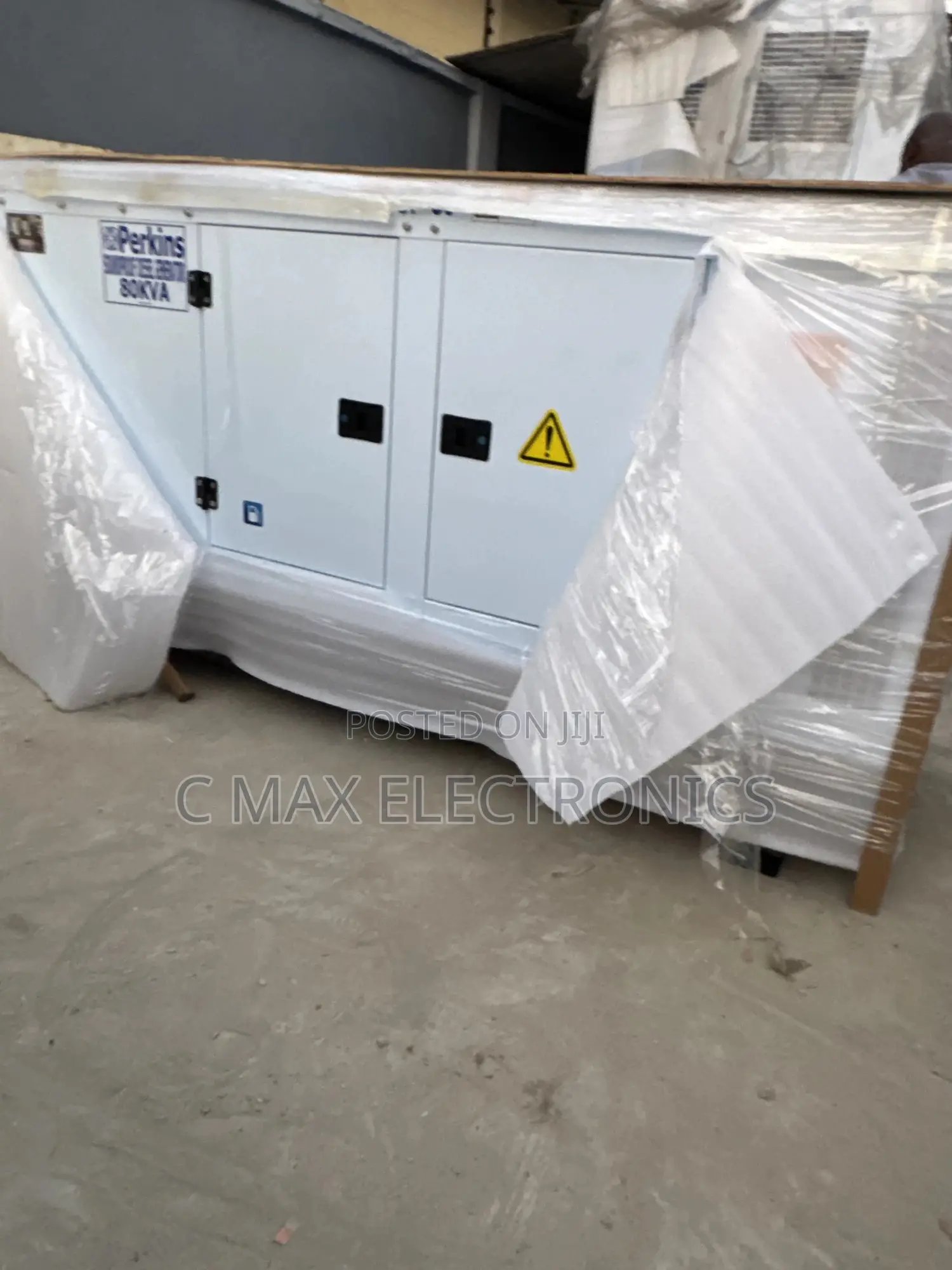 Brand New Perkins 80kva Diesel Gen Zero Hours, Soundproof, Heavy Duty