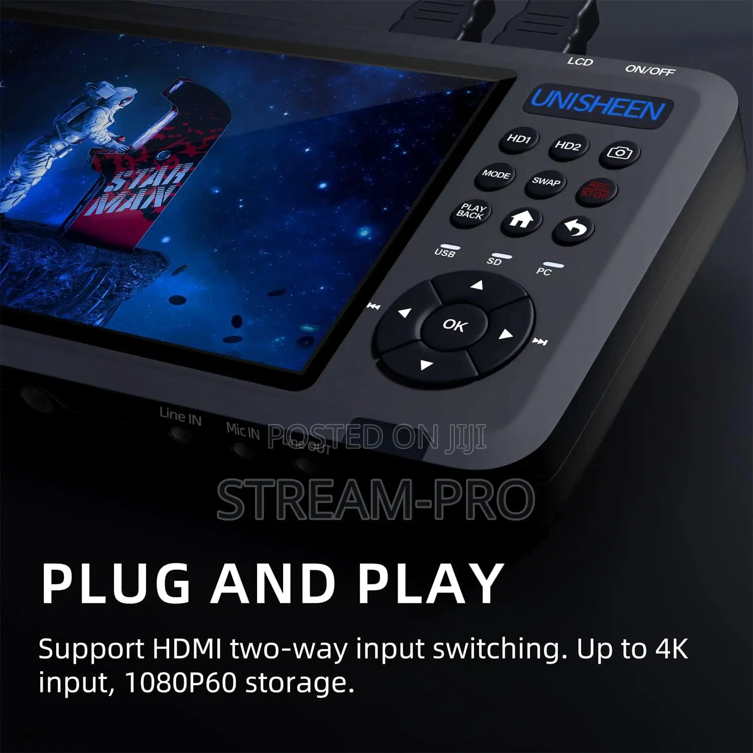Ur500 Video Recorder 2 Channel Hdmi Pip Pop PMP