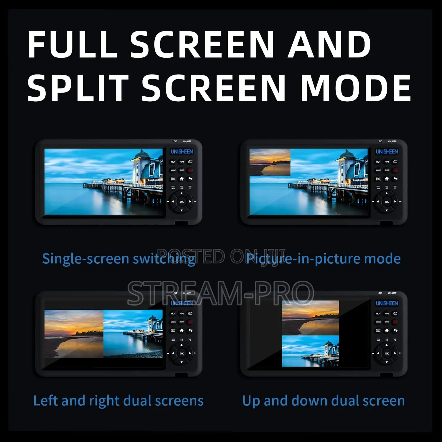 Ur500 Video Recorder 2 Channel Hdmi Pip Pop PMP