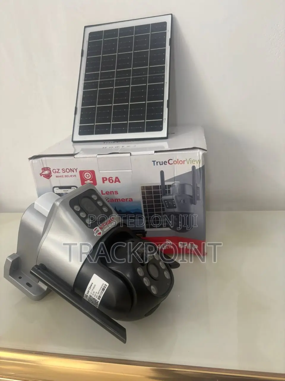 Smart Solar Power Camera With Real-Time View and Voice Alerts