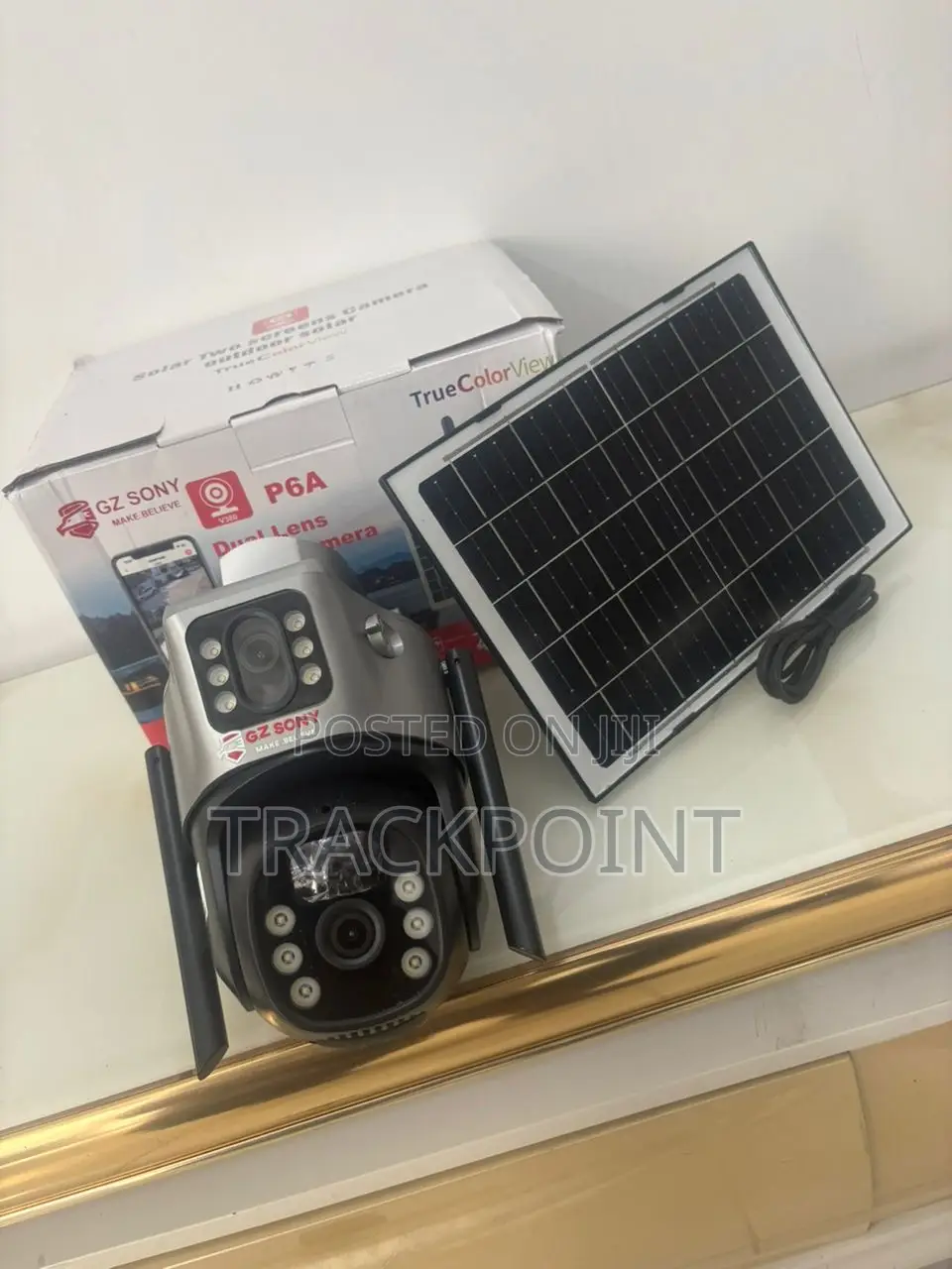 Solar CCTV With 8mp Lens for Wide-Angle Home and Office Monitoring
