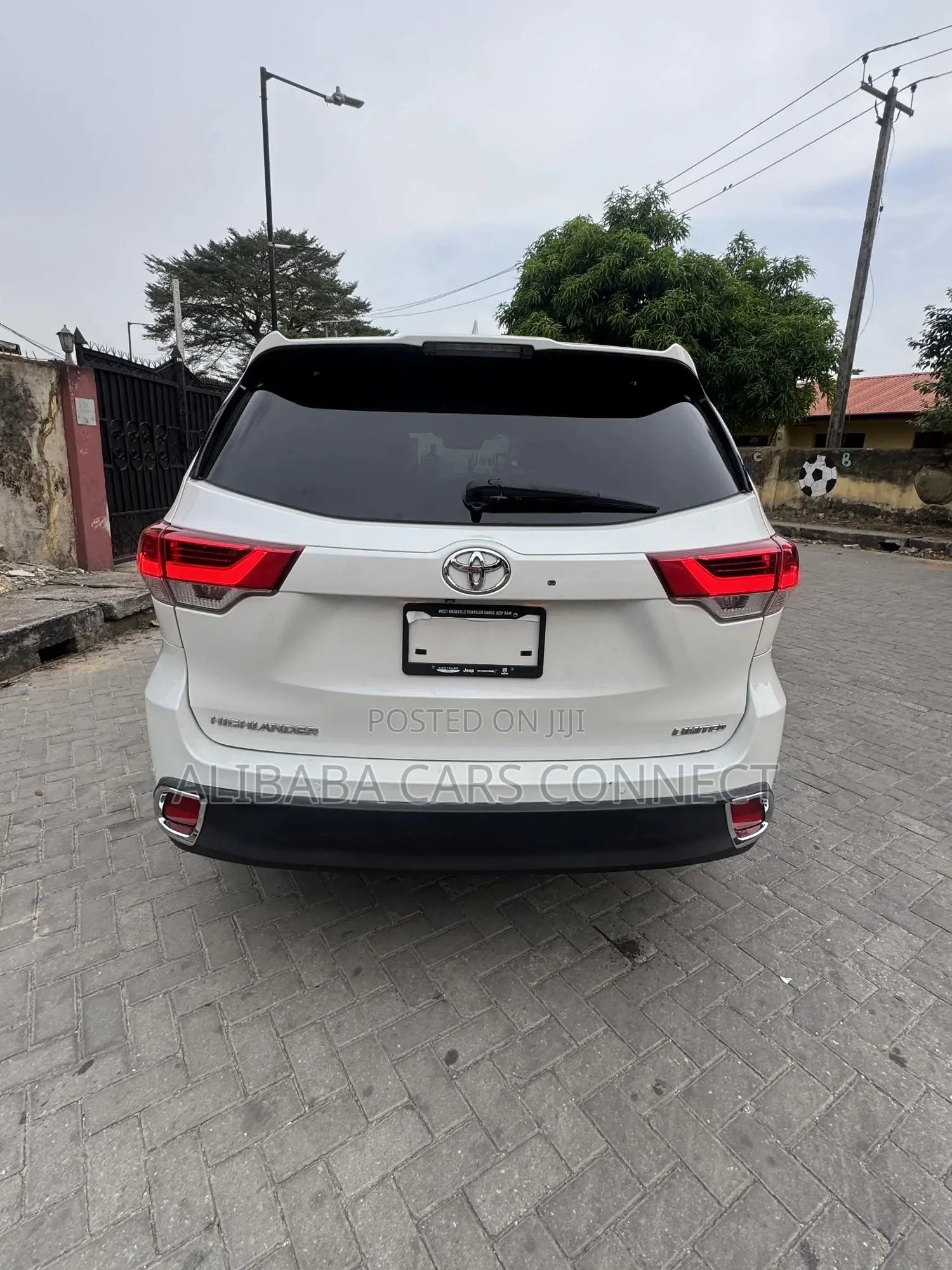 Toyota Highlander Limited 4x4 V6 (3.5L 6cyl 8A) 2018 White