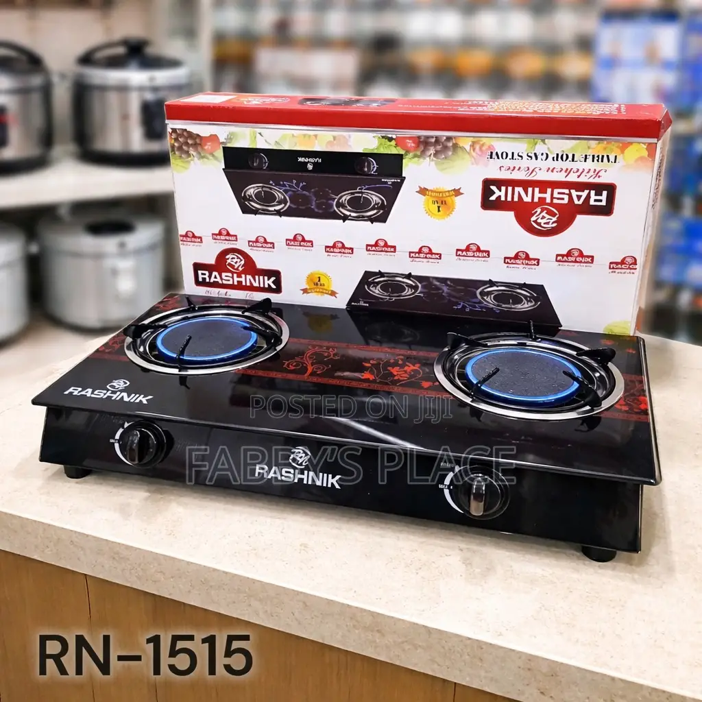 Rashnik Rn1515 Infrared Table Gas Cooker – Smokeless Energy Saving