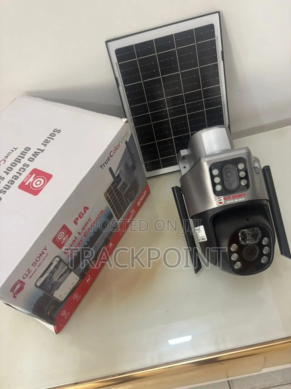 Energy-Efficient Solar Smart Camera for Reliable Outdoor Protection