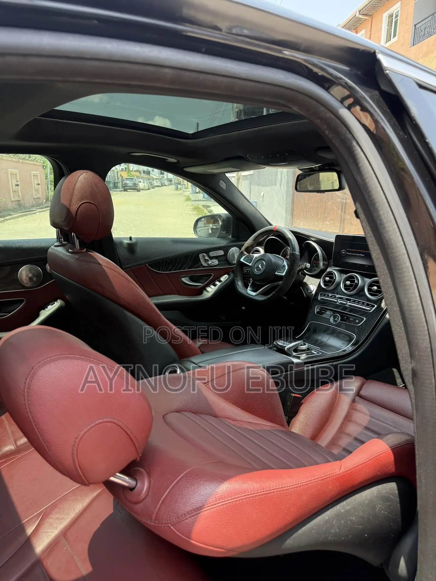Mercedes-Benz C400 4Matic AWD Sedan (3.0L V6 7A) 2015 Black