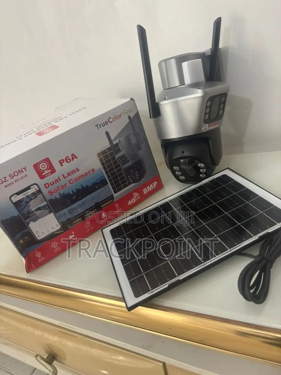 Smart Dual-Lens CCTV With Instant Notifications Night Color Vision