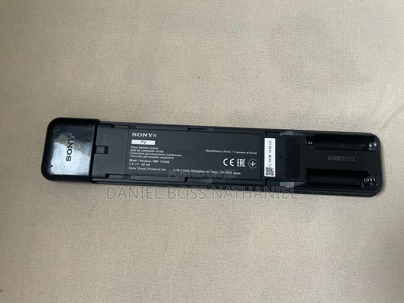 Sony RMF-Tx500e Remote Control (Voice Remote Control)