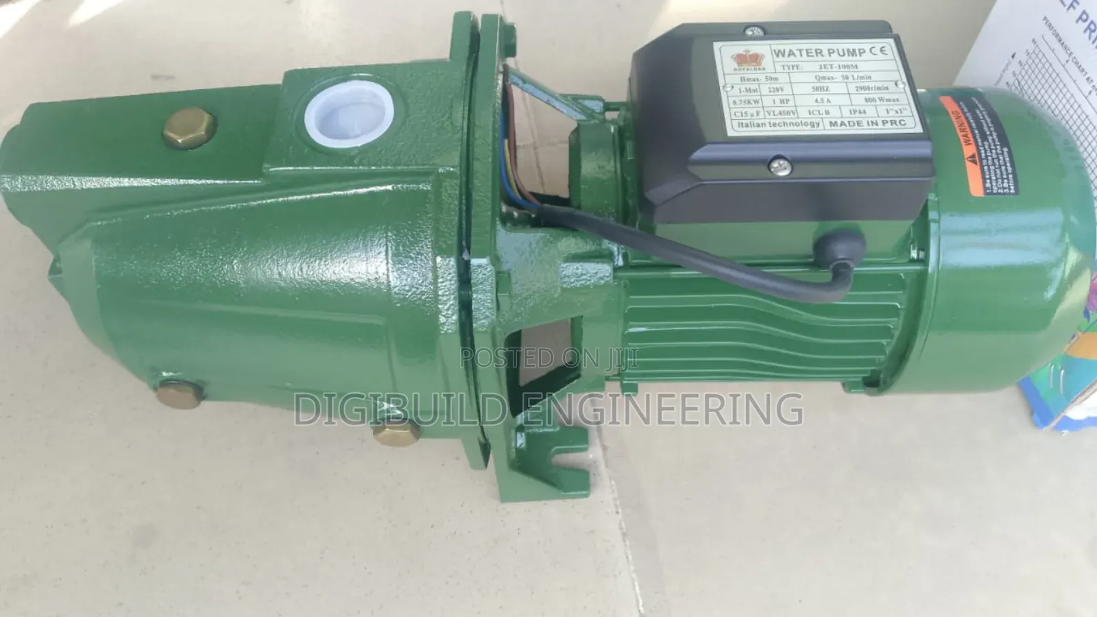 Royaldab Surface Pump 100% Copper Coil With Brass Impeller