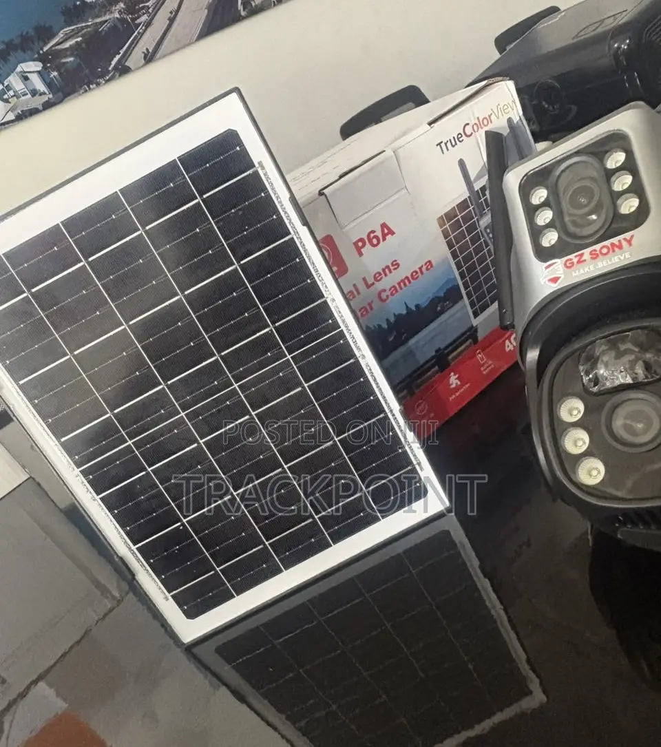 8mp Smart Solar Camera — Crystal-Clear Video Quality Day Night