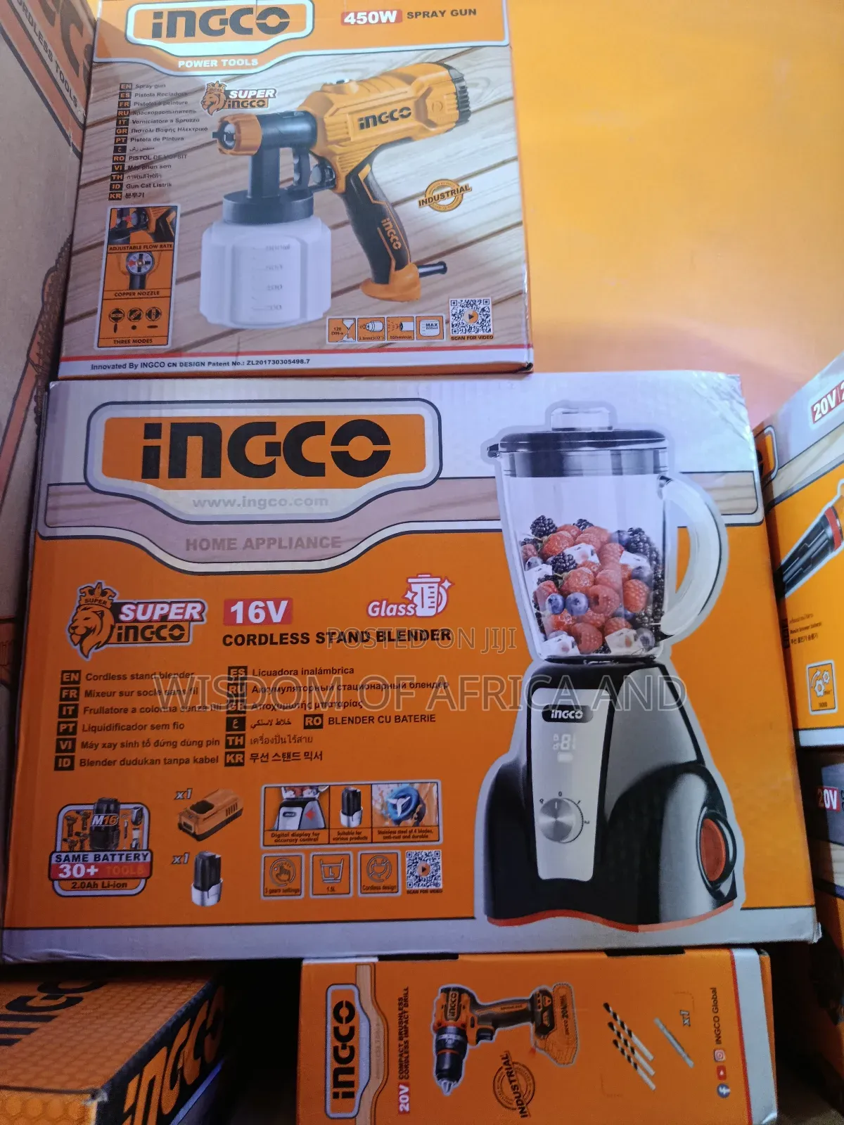 In Eco Blender Rechargeable