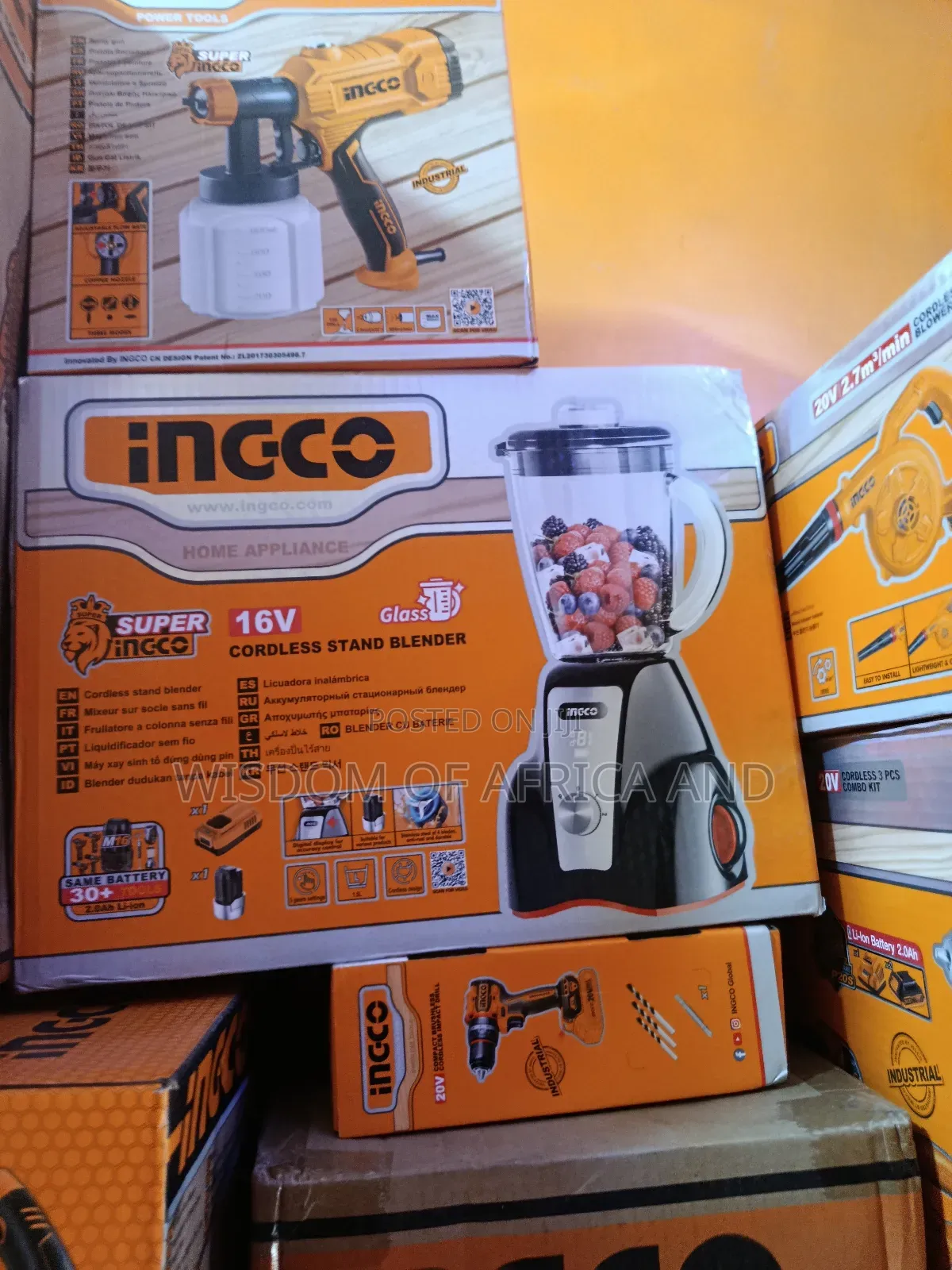 In Eco Blender Rechargeable