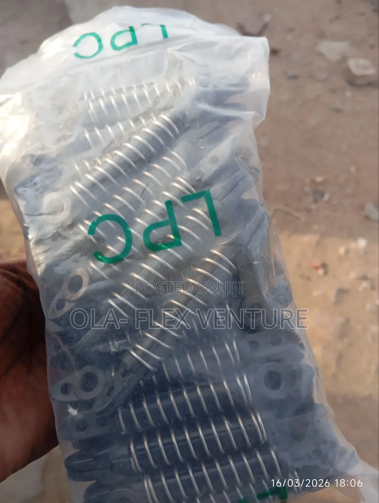 Springe of Fence Wire