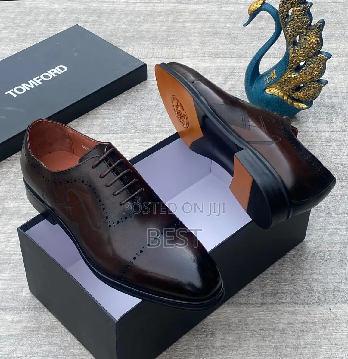 Italian Pure Leather Tomford Luxury Shoes