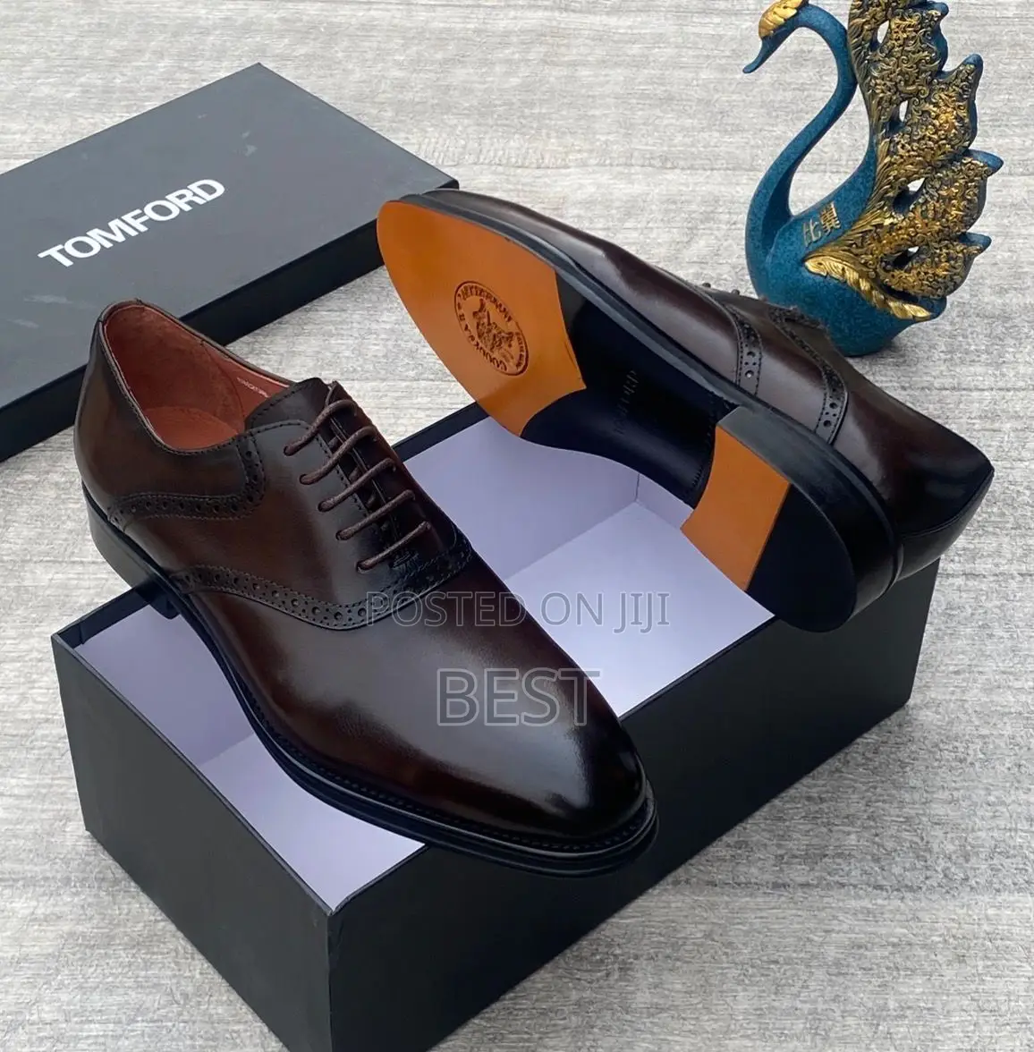 Italian Pure Leather Tomford Luxury Shoes
