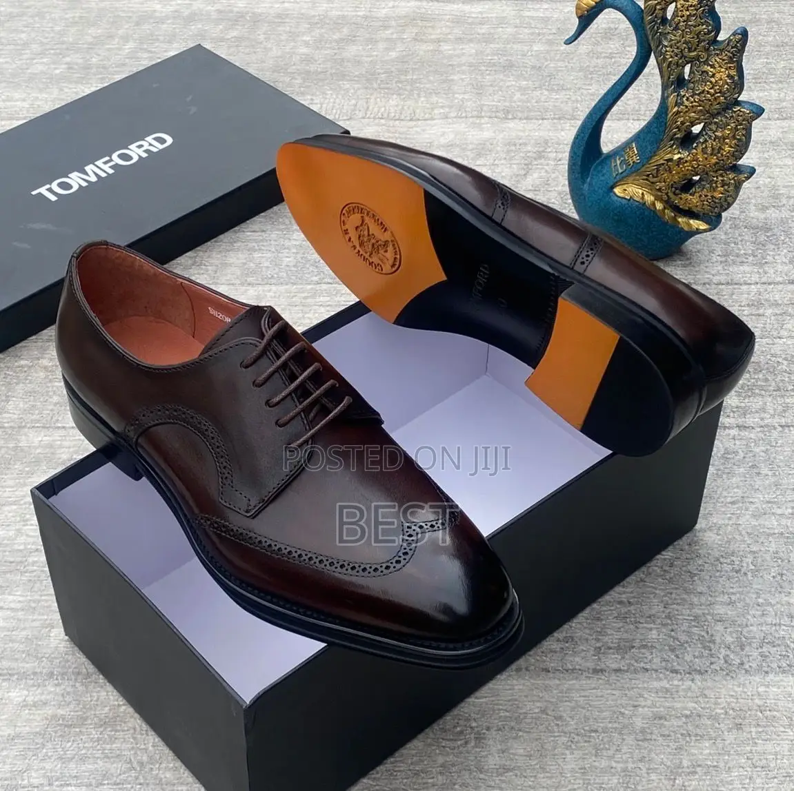 Italian Pure Leather Tomford Luxury Shoes