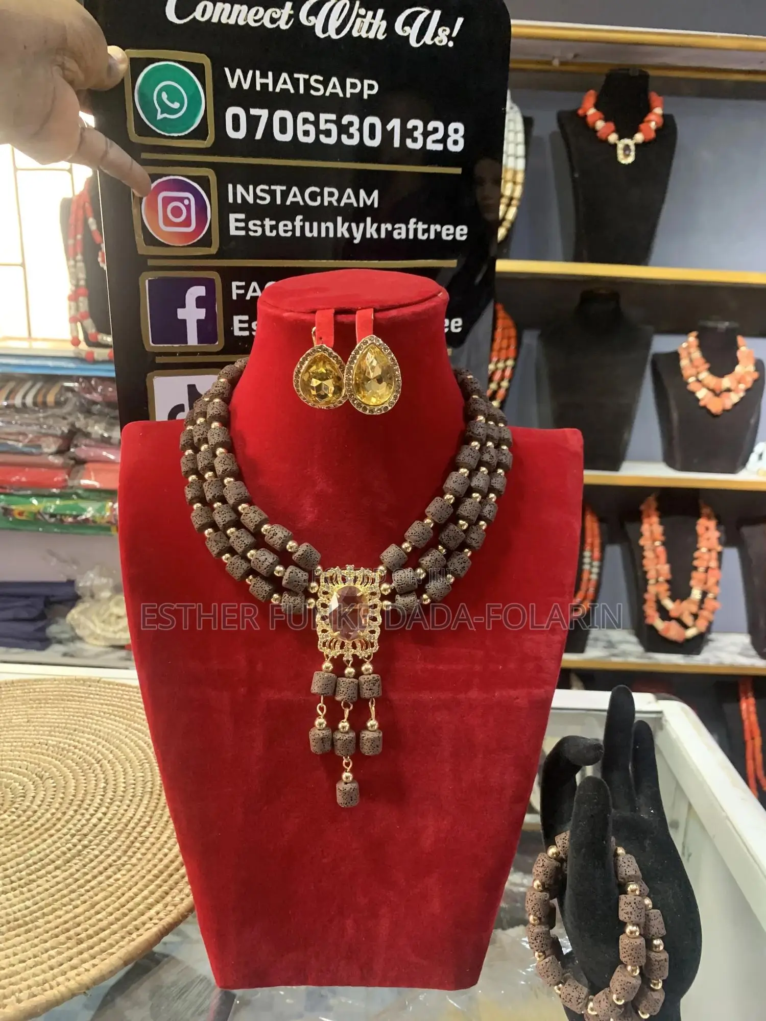 Classic Lava Beaded Jewelry