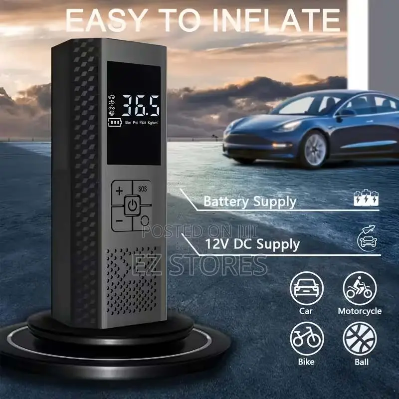 Wireless Digital Air Pump | 150 Psi Portable Tire Inflator