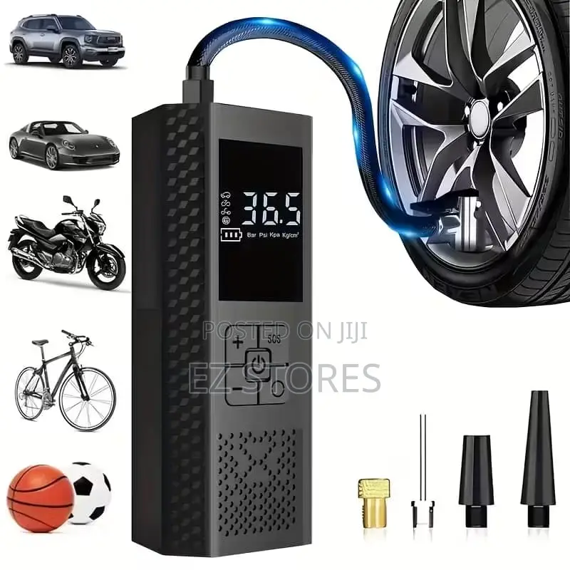 Wireless Digital Air Pump | 150 Psi Portable Tire Inflator