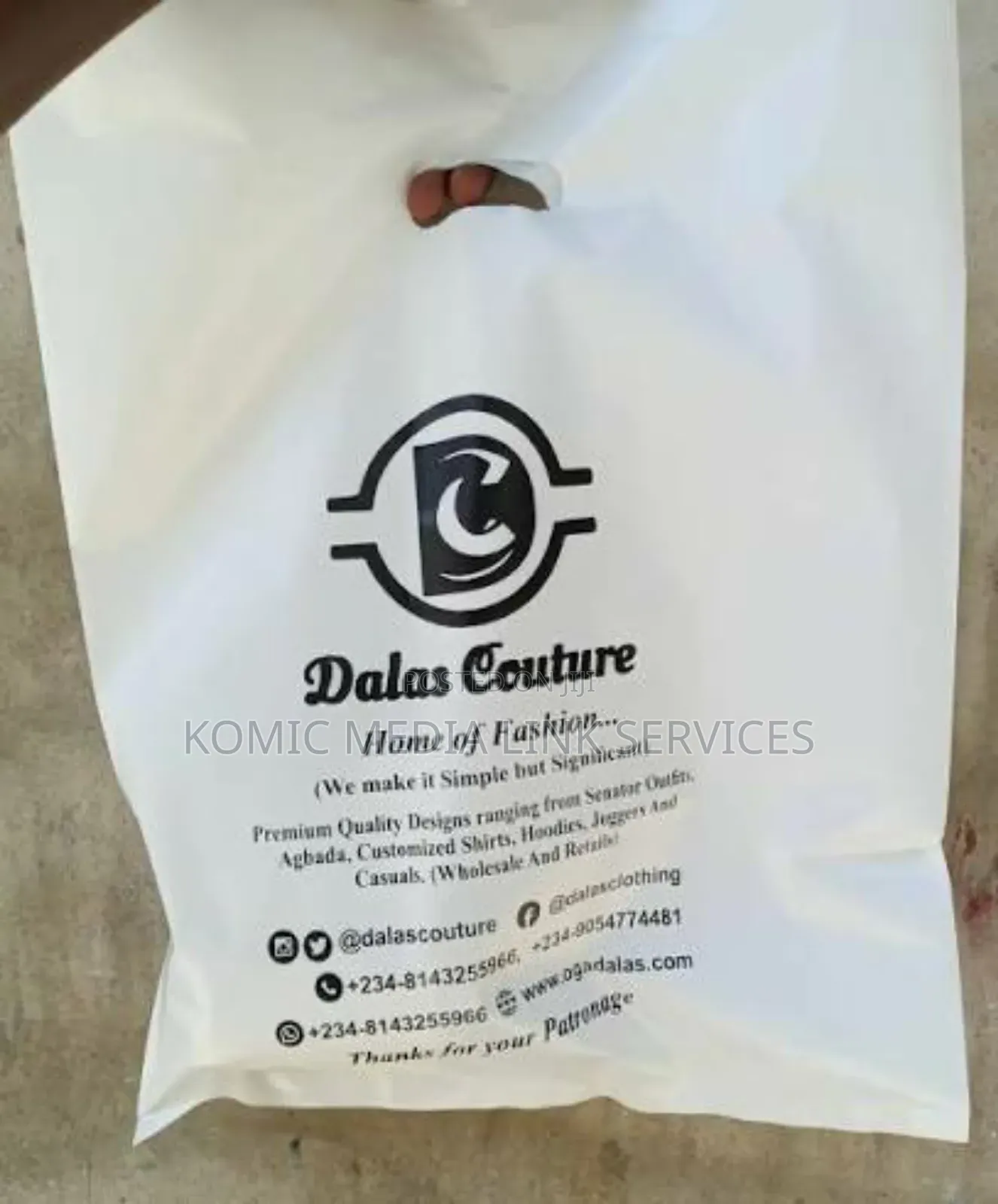 Boutique-Grade Luxury Nylons and Shopping Bag